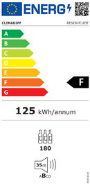 Climadiff - 180 Bottle Wine Ageing Cabinet - RESERVE 185F