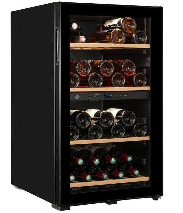 La Sommeliere - 52 Bottle Dual Zone Wine Cooler - SMART52DZ