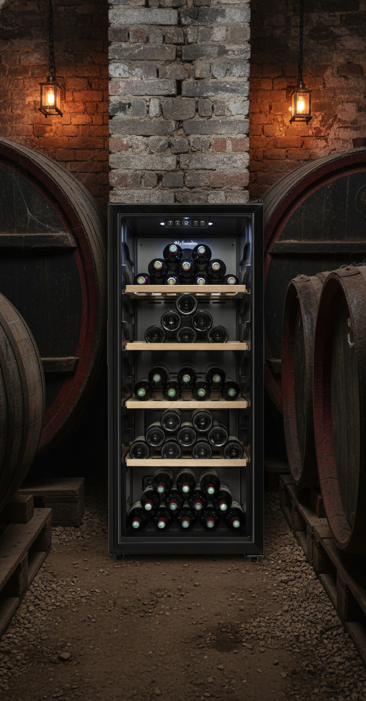 La Sommeliere - 116 Bottle Single Zone Wine Cabinet -  CTVNE120