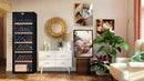 Avintage - 264 Bottle Multi Zone Freestanding Wine Cabinet - DIVA265