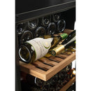 Climadiff - 138 Bottle Freestanding Dual Zone Wine Fridge - MILLESIME140DB