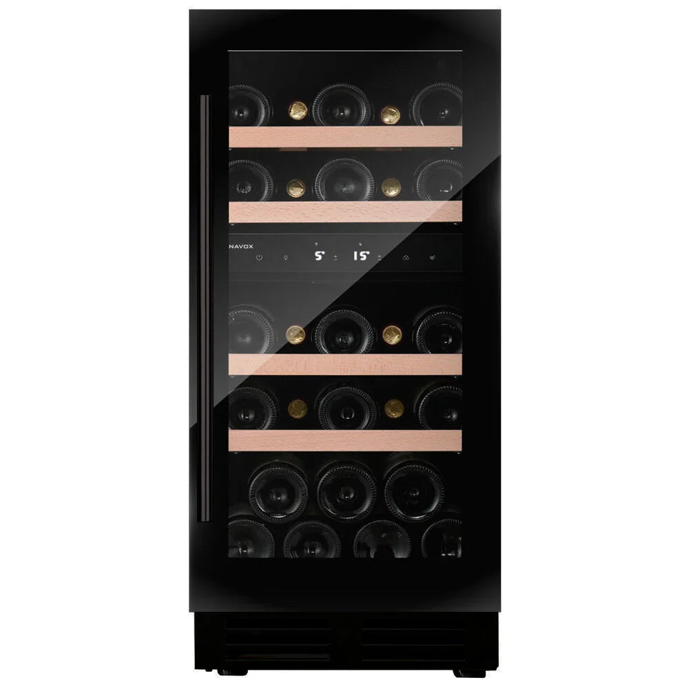 Dunavox - 32 Bottle Built-In Wine Cooler - DAUF-32.78DB
