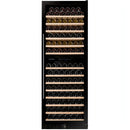 Dunavox DX-181.490DBK - 181 Bottle Freestanding/Built-In Dual Zone Wine Cabinet