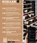 La Sommeliere - 149 Bottle Multi Zone Wine Cabinet - ECELLAR150