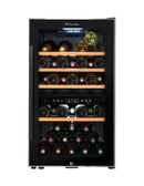 La Sommeliere - 49 Bottle Dual Zone Wine Cooler - ECS51.2Z