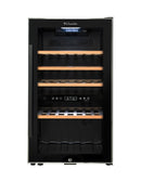 La Sommeliere - 49 Bottle Dual Zone Wine Cooler - ECS51.2Z