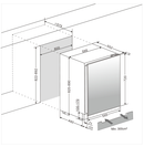 mQuvée - WineStore 78 Panel Ready Built-In Wine Fridge