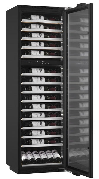 mQuvée - WineKeeper 112D Panel Ready Push/Pull Wine Fridge