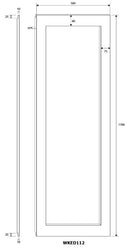 mQuvée - WineKeeper 112D Panel Ready Push/Pull Wine Fridge