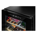 La Sommeliere - 50 Bottle Dual Zone Wine Cooler - LS51.2ZBLACK