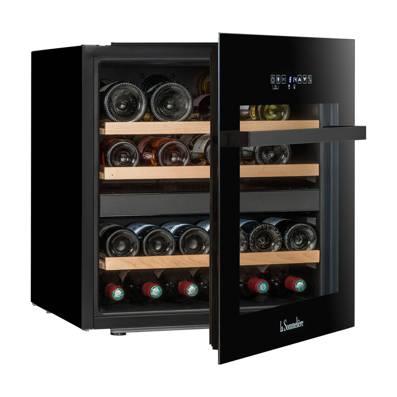 La Sommeliere - 36 Bottle Dual Zone Integrated Wine Cooler - LSBI36BDZ