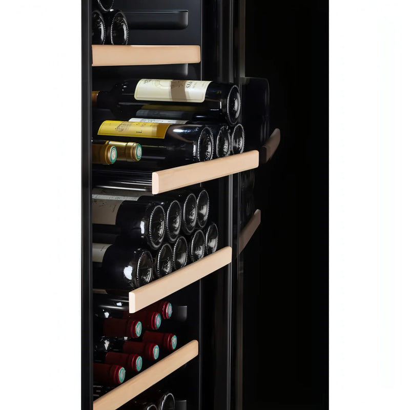 La Sommeliere - 121 Bottle Single Zone Wine Cabinet - LS117BLACK