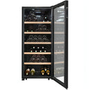 La Sommeliere - 121 Bottle Single Zone Wine Cabinet - LS117BLACK