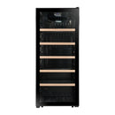 La Sommeliere - 121 Bottle Single Zone Wine Cabinet - LS117BLACK