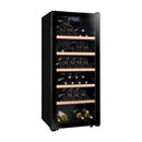 La Sommeliere - 121 Bottle Single Zone Wine Cabinet - LS117BLACK