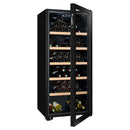 La Sommeliere - 121 Bottle Single Zone Wine Cabinet - LS117BLACK
