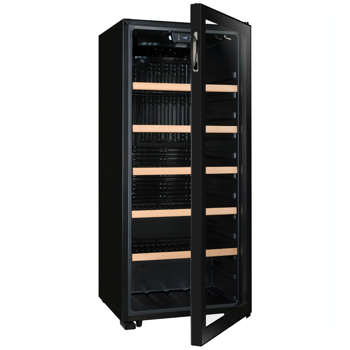La Sommeliere - 121 Bottle Single Zone Wine Cabinet - LS117BLACK