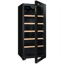 La Sommeliere - 121 Bottle Single Zone Wine Cabinet - LS117BLACK