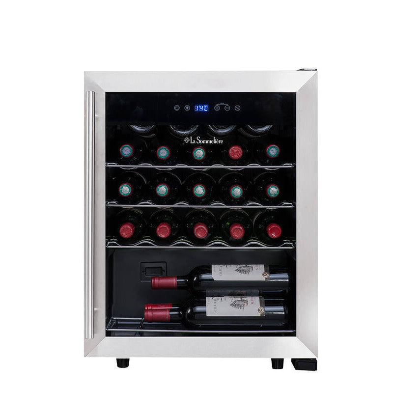 La Sommeliere - Service 23 Bottle Single Zone Wine Cooler - LS24A