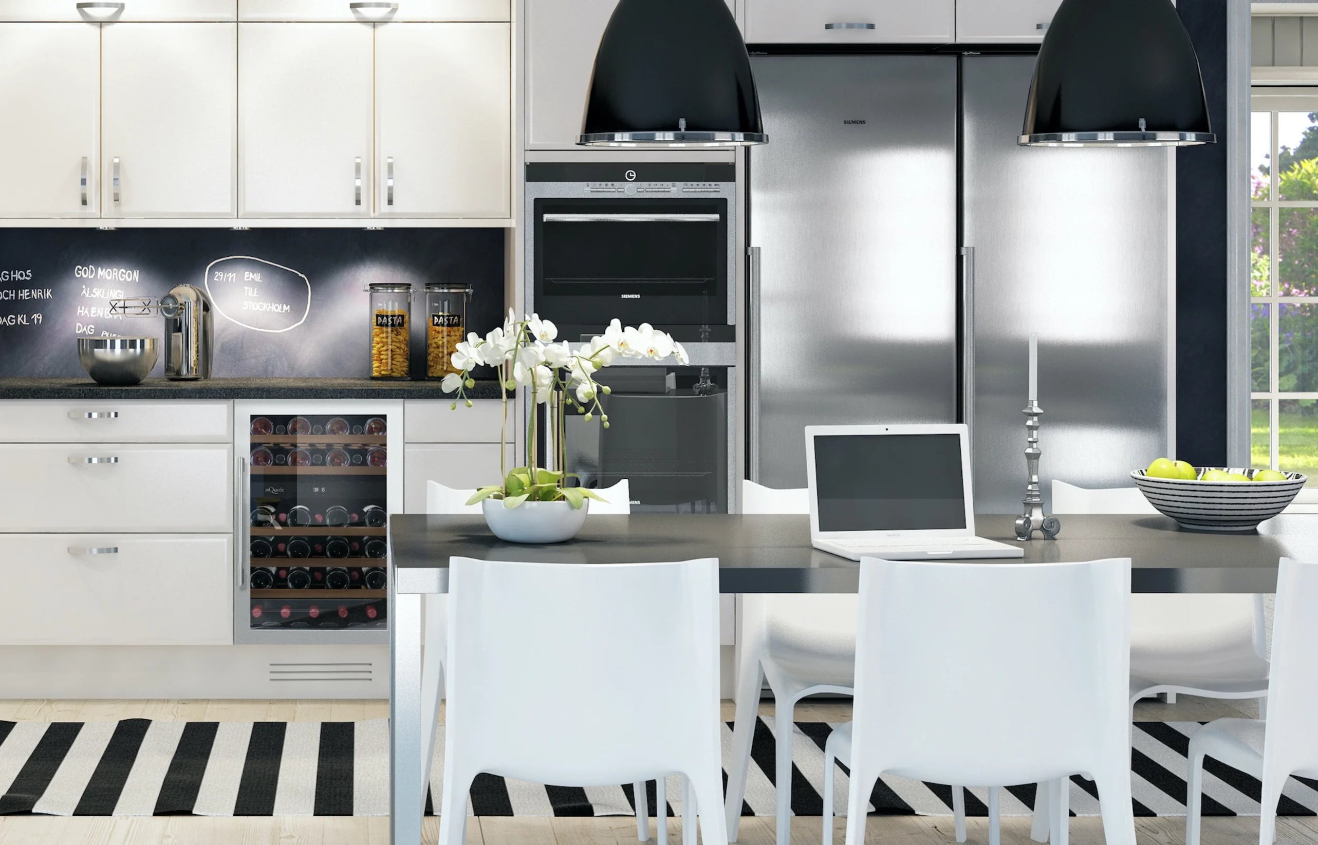 mQuvée - WineCave 700 50D Stainless Dual Zone Wine Fridge
