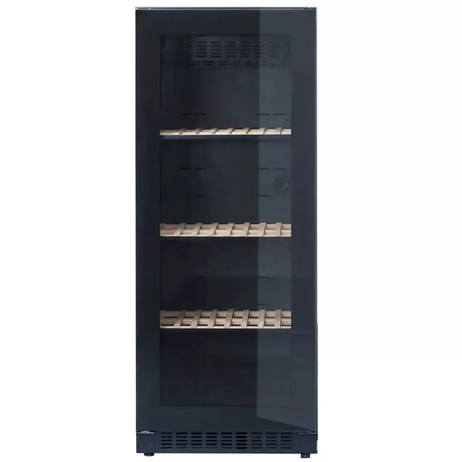 mQuvée - Velvet 100 Glass 142 Bottle Single Zone Wine Cabinet
