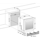 mQuvée - WineCave 780 60D Panel Ready Dual Zone Wine Fridge