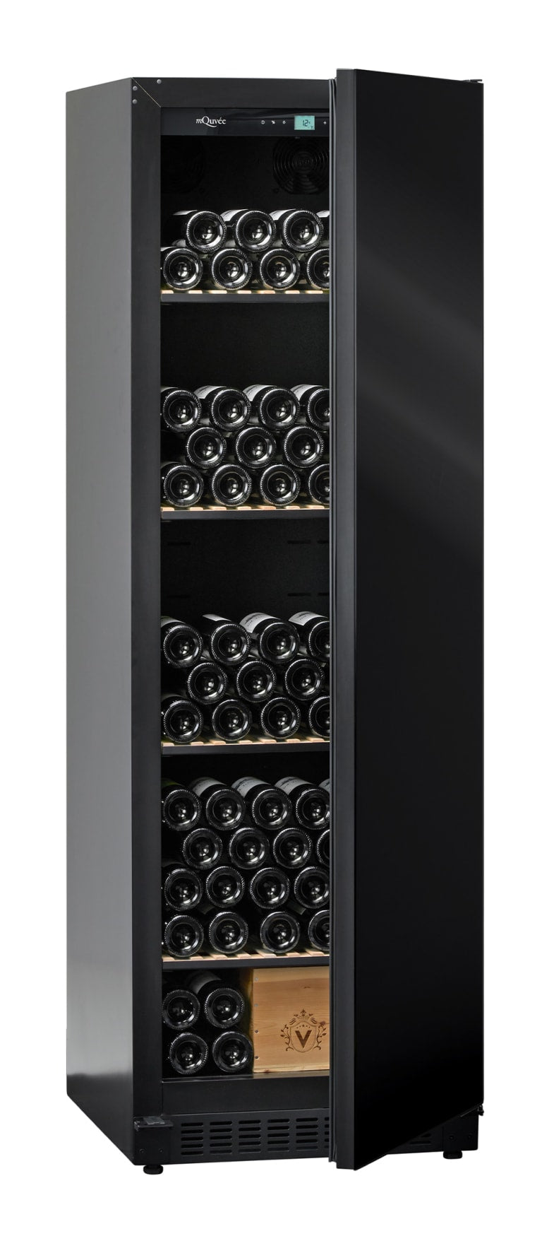 mQuvée - Velvet 170 Solid 239 Bottle Single Zone Wine Cabinet