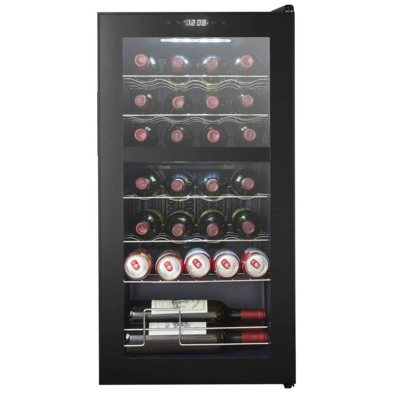 Cavin - Northern Collection 28 Black - Dual Zone Wine Fridge