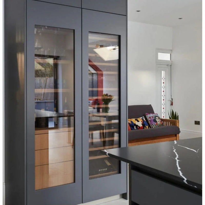 Dunavox Glance - 114 Bottle Dual Zone Fully Integrated Wine Cooler - DAVG-114.288DOP.TO