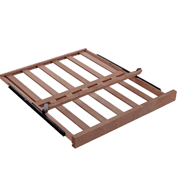 Burgundy Display Shelf for Swisscave WLB Range - SAPEL-2V-BURG-VI