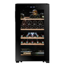 La Sommeliere - 32 Bottle Dual Zone Wine Cooler - SLS32DZBLACK