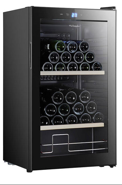 CELLA FWS93D-BLACK | 101 Bottle Dual Zone Wine Fridge
