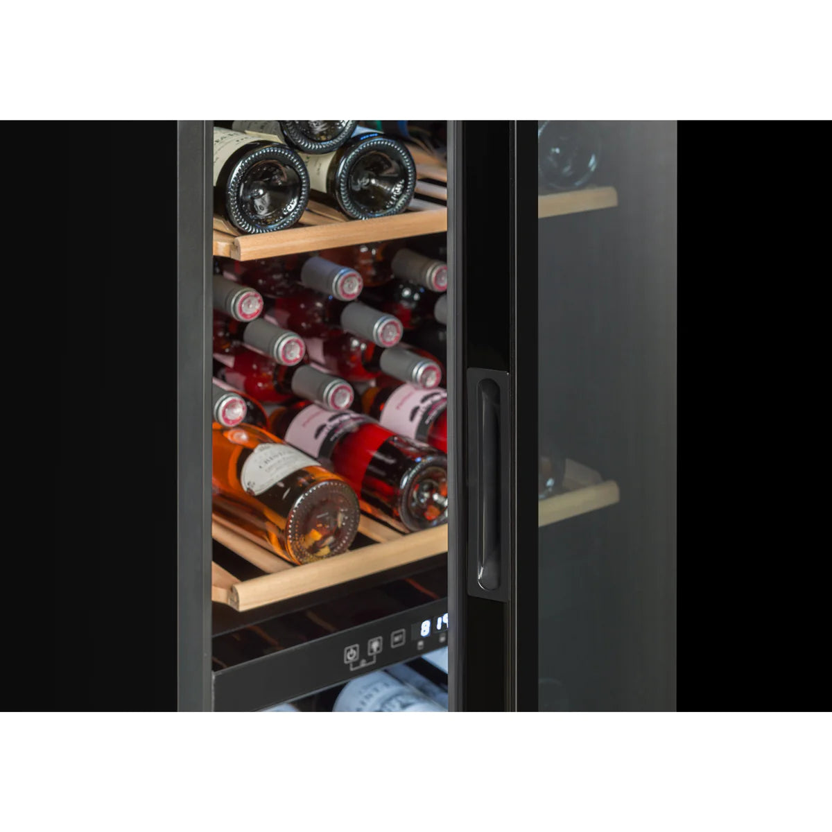 La Sommeliere - 91 Bottle Dual Zone Wine Cooler - SLS90DZ