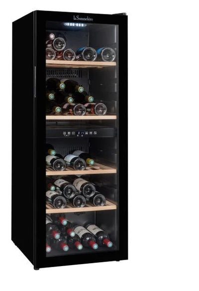 La Sommeliere - 91 Bottle Dual Zone Wine Cooler - SLS90DZ