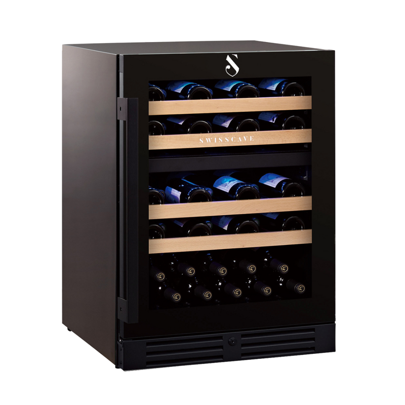 GRADE A2 - Swisscave - Classic Edition 40 Bottle Wine Cooler - WL155DF