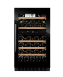 mQuvée - WineCave 800 50D Fullglass Black Dual Zone Wine Fridge