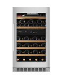 mQuvée - WineCave 800 50D Stainless Dual Zone Wine Fridge