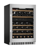 mQuvée - WineCave 800 60D Stainless Dual Zone Wine Fridge