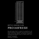 La Sommeliere - 152 Bottle Single Zone Wine Cabinet - PRO160FRESH