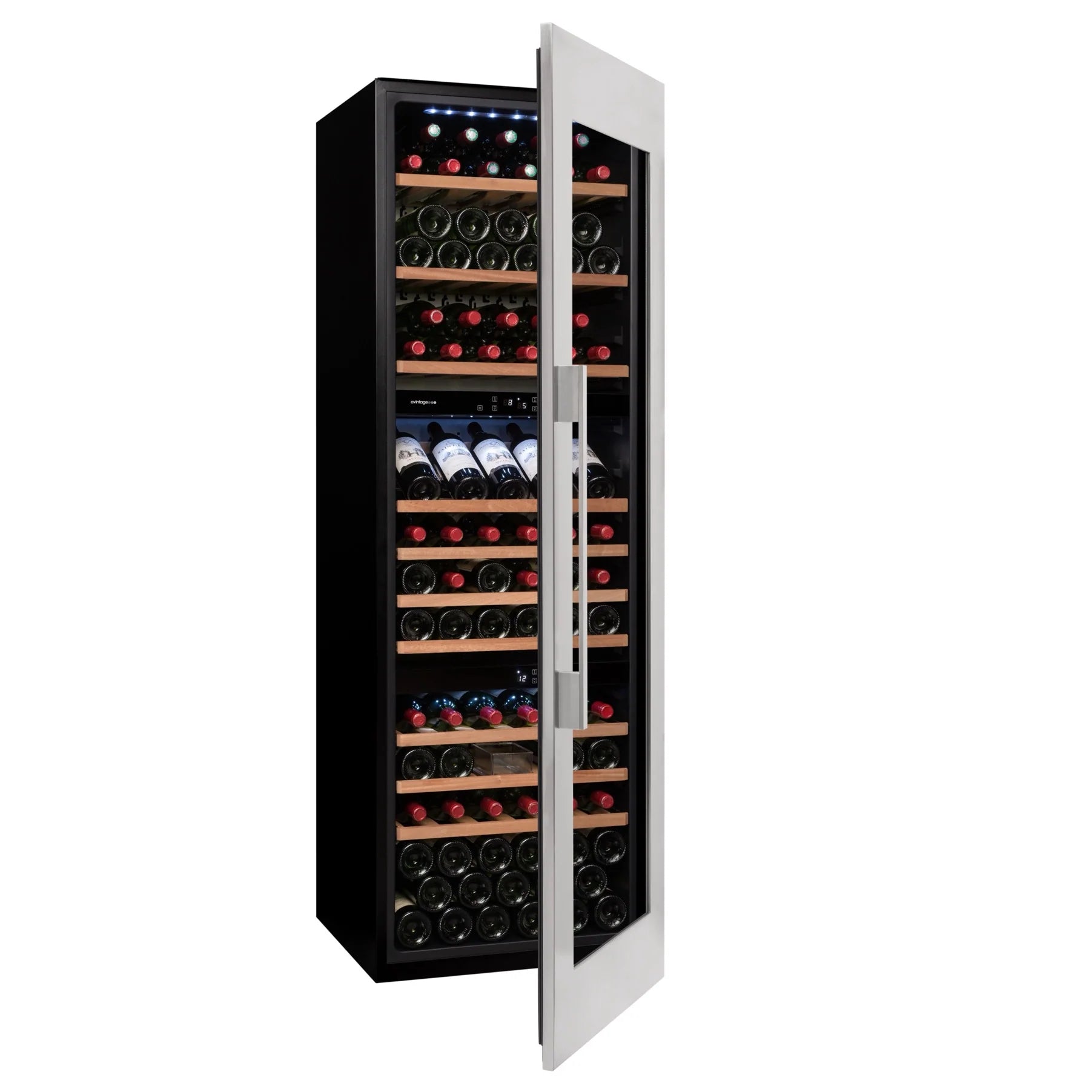 Avintage - 97 Bottle Three Zone Integrated Wine Cooler - AVI97AX3ZI