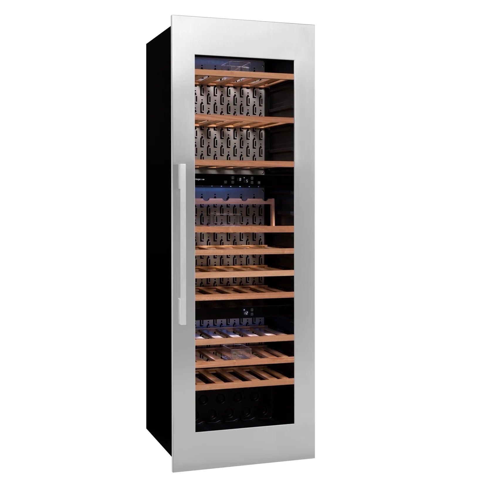 Avintage - 97 Bottle Three Zone Integrated Wine Cooler - AVI97AX3ZI