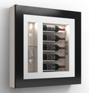 Quadro Vino - Wine Wall Picture QV52 - 5 Bottle Display
