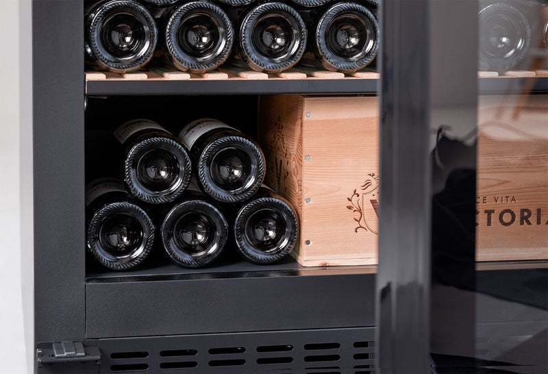 mQuvée - Velvet 170 Solid 239 Bottle Single Zone Wine Cabinet