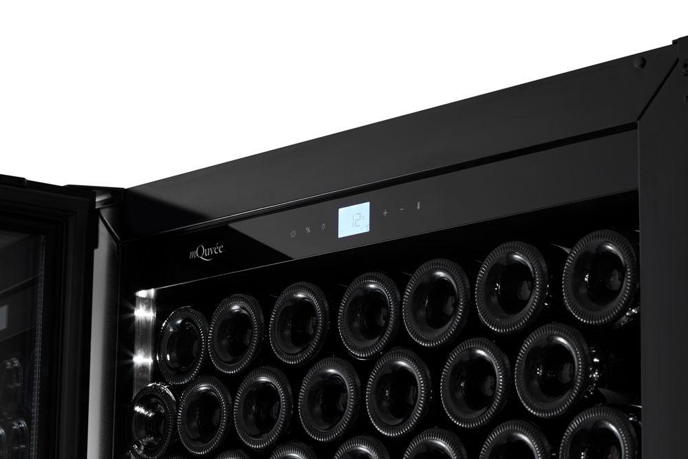 mQuvée - Velvet 220 Glass Double Door Wine Fridge
