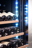 mQuvée - Velvet 220 Glass 273 Bottle Single Zone Wine Cabinet