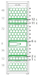 mQuvée - WineStore 800 Glass Wine Cabinet