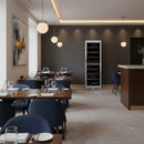 mQuvée - WineExpert 180 Stainless Dual Zone Wine Fridge