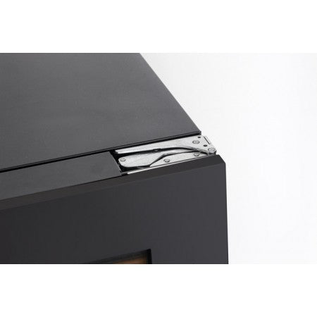 mQuvée - WineCave 187 Anthracite Black Dual Zone Wine Fridge