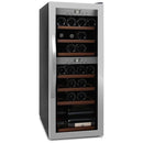mQuvée - WineExpert 38 Stainless Dual Zone Wine Fridge