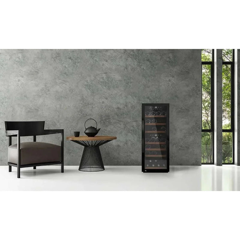 mQuvée - WineExpert 38 Black Dual Zone Wine Fridge
